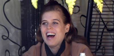 Princess Beatrice Sports Chic Outfit for Lunch with a Friend - www.justjared.com