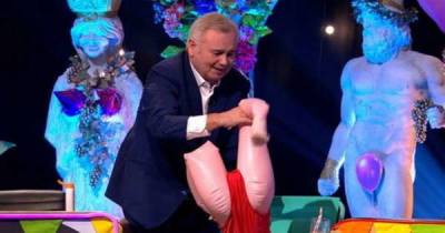 Eamonn Holmes rubs suncream onto Ruth Langsford doll and jokes about her 'worst traits' - www.msn.com