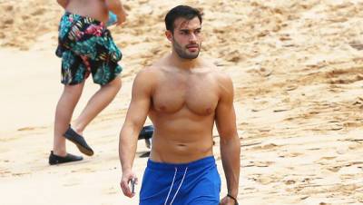 Britney Spears’ BF Sam Asghari Spotted Running Solo Shirtless Along The Beach In Maui: See Pic - hollywoodlife.com - Hawaii - county Maui