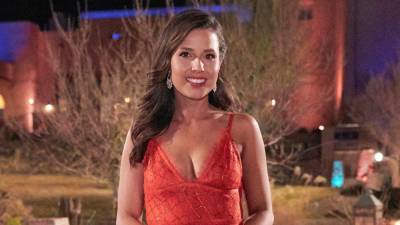 'The Bachelorette' Katie Thurston Shines in Red Gown in First-Look Pics From Night One (Exclusive) - www.etonline.com - California - Washington