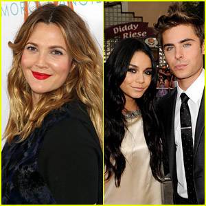 Drew Barrymore Tells Story of Being Vanessa Hudgens & Zac Efron's Third Wheel on a Date - www.justjared.com