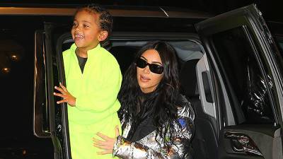 Kim Kardashian Cuddles With Son Saint West, 5, In Sweet New Pics Ahead Of Mother’s Day - hollywoodlife.com