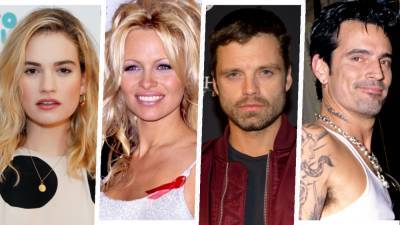 Sebastian Stan and Lily James Are Unrecognizable as Tommy Lee and Pamela Anderson -- See the First Look! - www.etonline.com