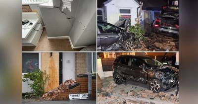 Pregnant woman and partner describe terrifying moment car smashed into their home - www.manchestereveningnews.co.uk