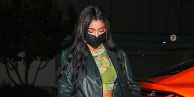 Kylie Jenner Grabs a Shot for the Road After a Night Out in LA - www.justjared.com - Los Angeles