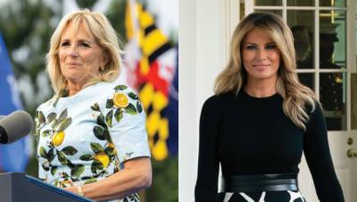 Jill Biden Shows Support For Melania Trump After Posting A Photo Of Her Rose Garden – See Pic - hollywoodlife.com