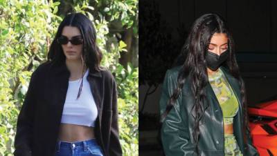 Kylie Kendall Jenner Show How To Rock Crop Tops For Night Out Casual Dog Walking — See Pics - hollywoodlife.com - Los Angeles