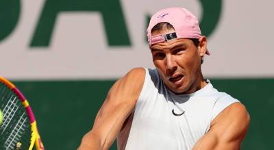 Rafael Nadal Flaunts Toned Arms in a Tank Top While Practicing at French Open 2021 - www.justjared.com - Australia - France