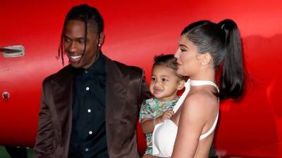 Kylie Jenner Gets Into Playful Water Balloon Fight With Travis Scott and Daughter Stormi -- Watch! - www.etonline.com - Texas