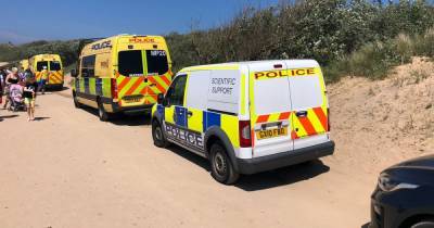 Formby beach hit with police dispersal order after horror stabbing leaves three people in hospital - www.manchestereveningnews.co.uk