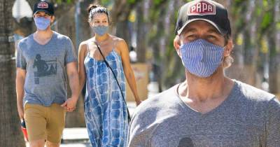 Matthew Morrison strolls hand-in-hand with his pregnant wife Renee - www.msn.com - California
