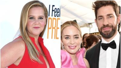 Amy Schumer Joked That John Krasinski and Emily Blunt's Marriage Is ‘Pretend’—And He Replied - www.glamour.com