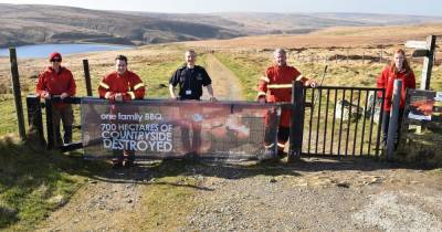Fire warning after families caught using disposable barbecues on Marsden moor - www.manchestereveningnews.co.uk