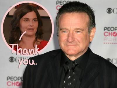 Mrs. Doubtfire Actress Recalls How Robin Williams Helped Her Battle Anxiety & Depression - perezhilton.com