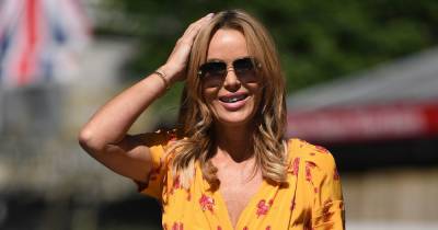 Amanda Holden shows off her tan after mad dash to get home early from Portugal - www.ok.co.uk - Britain - Portugal