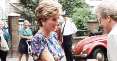 Princess Diana Insisted on Repeatedly Wearing Her Floral Blue Dress for the Sweetest Reason - www.usmagazine.com