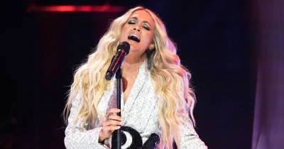 Carrie Underwood Wore Head-to-Toe Sequins for Her 2021 CMT Awards Performance: Details - www.usmagazine.com
