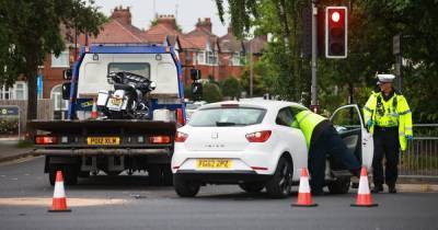 Biker left with 'life-changing injuries' after crash in Stretford - www.manchestereveningnews.co.uk