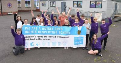 Falkirk district school kids scoop prestigious UNICEF award - www.dailyrecord.co.uk - Scotland