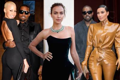Kanye West’s ex-girlfriends and dating history: Kim Kardashian to Irina Shayk - nypost.com