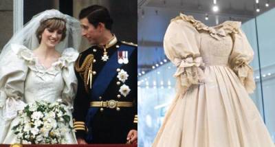 PHOTOS: Princess Diana's iconic wedding gown on display in London as part of new royal exhibit - www.pinkvilla.com - London - county Charles