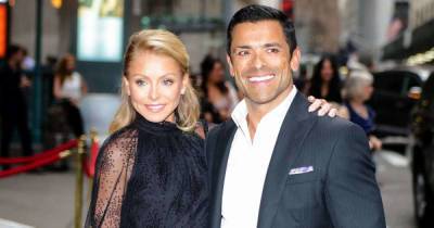 Kelly Ripa dazzles in a strappy black jumpsuit on date night with Mark Consuelos - www.msn.com