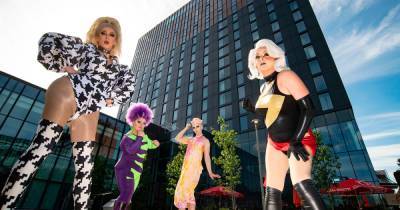 Manchester’s bravest drag queens to abseil down 19-storey building for charity - www.manchestereveningnews.co.uk - Manchester