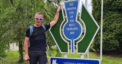 Falkirk binman completes the West Highland Way for fifth time all for a good cause - www.dailyrecord.co.uk - Scotland - county Hamilton