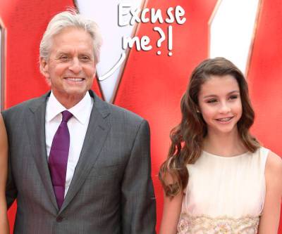 Awk! Michael Douglas Was Mistaken For His 18-Year-Old Daughter's Grandfather! - perezhilton.com