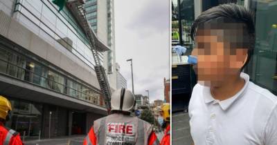 Mum of injured 11-year-old boy in 'total shock' after glass fell from fourth-floor window - www.manchestereveningnews.co.uk - New York - Manchester