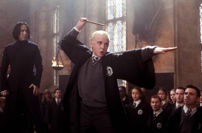 It’s a Malfoy Family Reunion! ‘Harry Potter’ Stars Tom Felton And Bertie Gilbert Reunite - etcanada.com