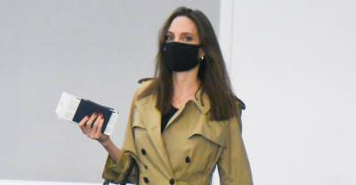 Angelina Jolie Spotted at JFK Airport with Her Kids After Family Trip to NYC! - www.justjared.com - New York