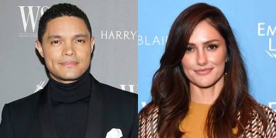 Trevor Noah & Minka Kelly Hold Hands In Rare Photos After a Double Date Night - www.justjared.com - New York - county Hand