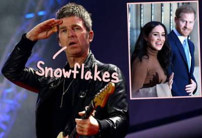 Oasis Rocker Noel Gallagher SLAMS 'Woke Snowflake' Prince Harry & Calls Out Meghan Markle Too! - perezhilton.com - USA