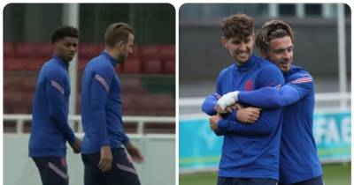 Rashford's conversation with Kane as Grealish bonds with Man City players plus four more moments spotted in England training - www.manchestereveningnews.co.uk - Manchester - city Lions - Croatia