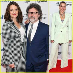 Tina Fey & Husband Jeff Richmond Chat with Busy Philipps for Tribeca Talks Discussion - www.justjared.com - city Richmond