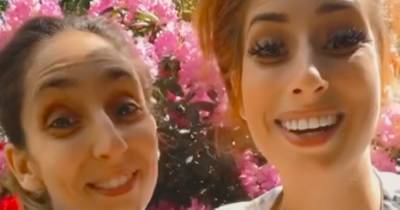 Inside Stacey Solomon's spa weekend with sister as they celebrate her pregnancy - www.ok.co.uk