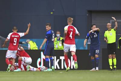 Denmark Soccer Star Christian Ericksen Collapses On Field During Live Broadcast, CPR Administered, Match Suspended - deadline.com - Denmark - Finland