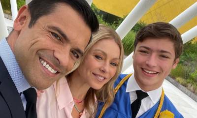Kelly Ripa and Mark Consuelos celebrate son Joaquin’s graduation - us.hola.com