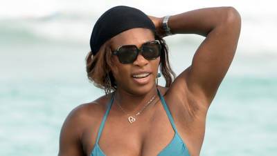 Serena Williams Rocks One Piece Swimsuit Hitting The Beach In France With Husband Alexis Ohanian - hollywoodlife.com - France