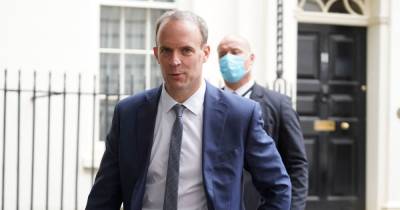 Emmanuel Macron 'offensive' for suggesting Northern Ireland was not part of UK, says Dominic Raab - www.dailyrecord.co.uk - Britain - Ireland - county Johnson