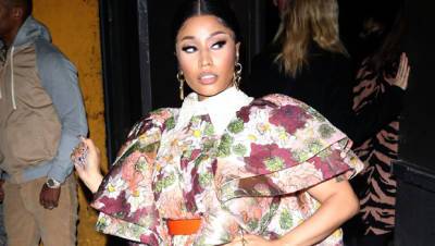 Nicki Minaj Poses With Adorable Son, 8 Months, In Fendi Sweatsuit — See Cute Pics - hollywoodlife.com