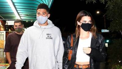 Kendall Jenner Snuggles Up To BF Devin Booker As They Celebrate Their 1 Year Anniversary — See Pics - hollywoodlife.com