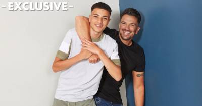 Peter Andre 'couldn't be prouder' of son Junior as duo pose for joint OK! shoot - www.ok.co.uk
