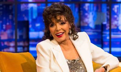 Dame Joan Collins, 88, is age-defying as she shows off endless legs on holiday - hellomagazine.com