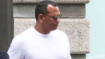 A-Rod Leaves Katie Holmes’ Apartment Building After Ex J.Lo’s Reunion With Ben Affleck - hollywoodlife.com - New York - Manhattan