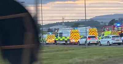 Emergency services race to Glasgow Airport as Loganair flight declares mid-air emergency - www.dailyrecord.co.uk