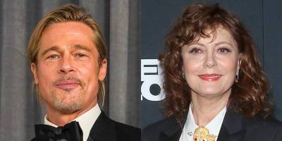 Susan Sarandon Reflects on Her 'Thelma & Louise' Co-star Brad Pitt: 'He's Not Just a Really Gorgeous Face' - www.justjared.com