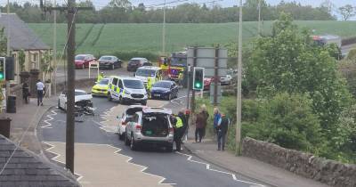 Scots man charged after 73-year-old woman seriously injured in two-vehicle crash - www.dailyrecord.co.uk - Scotland