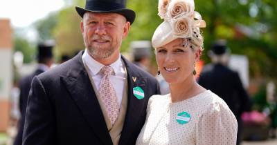 Zara Tindall stuns in white dress at Royal Ascot with husband Mike after son’s birth - www.ok.co.uk